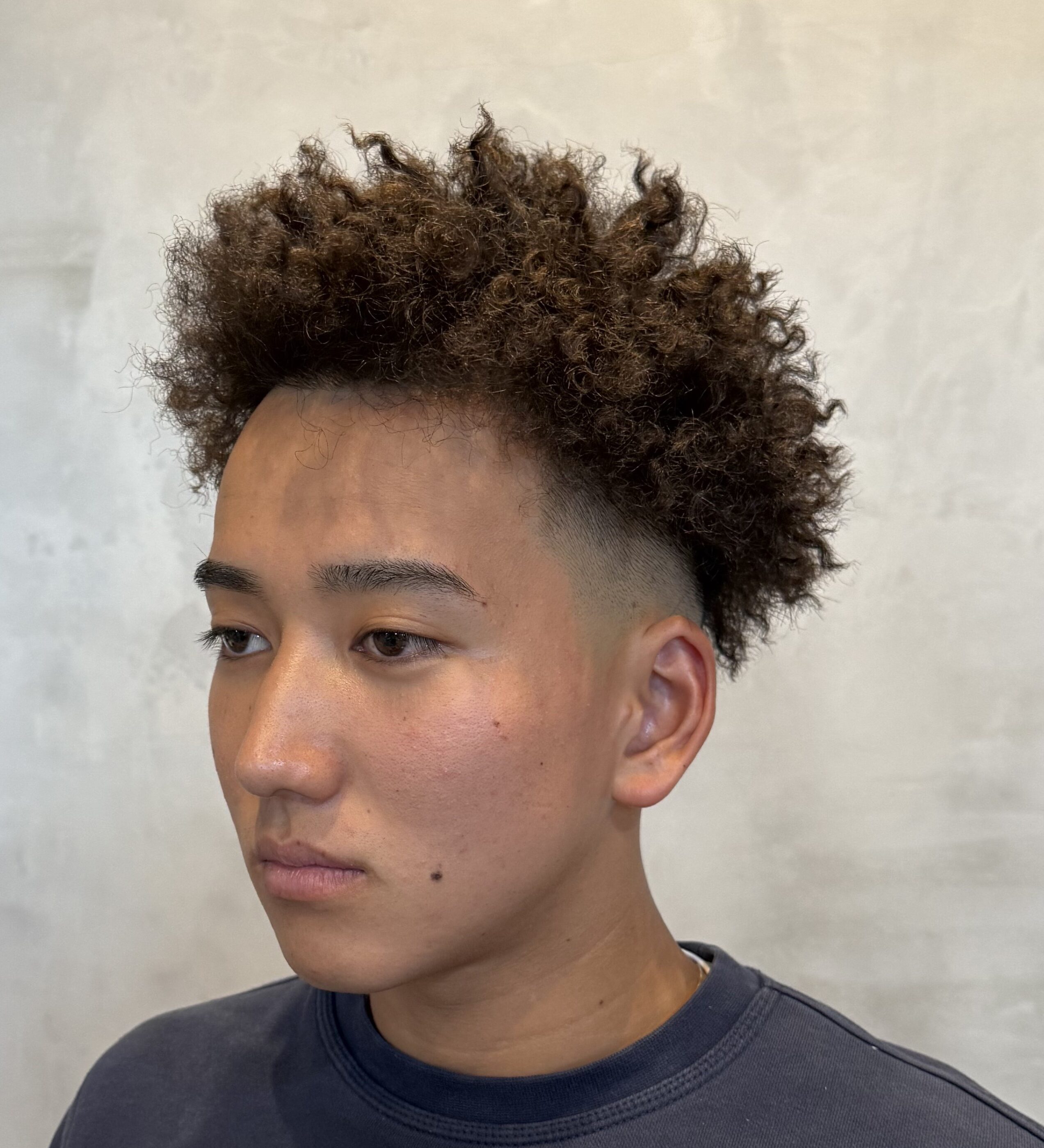 針金パーマ/スパイキーアフロ/アフロ/姫路